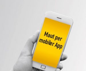 Manuelle Einbuchung künftig per Mautterminal, Internet und App