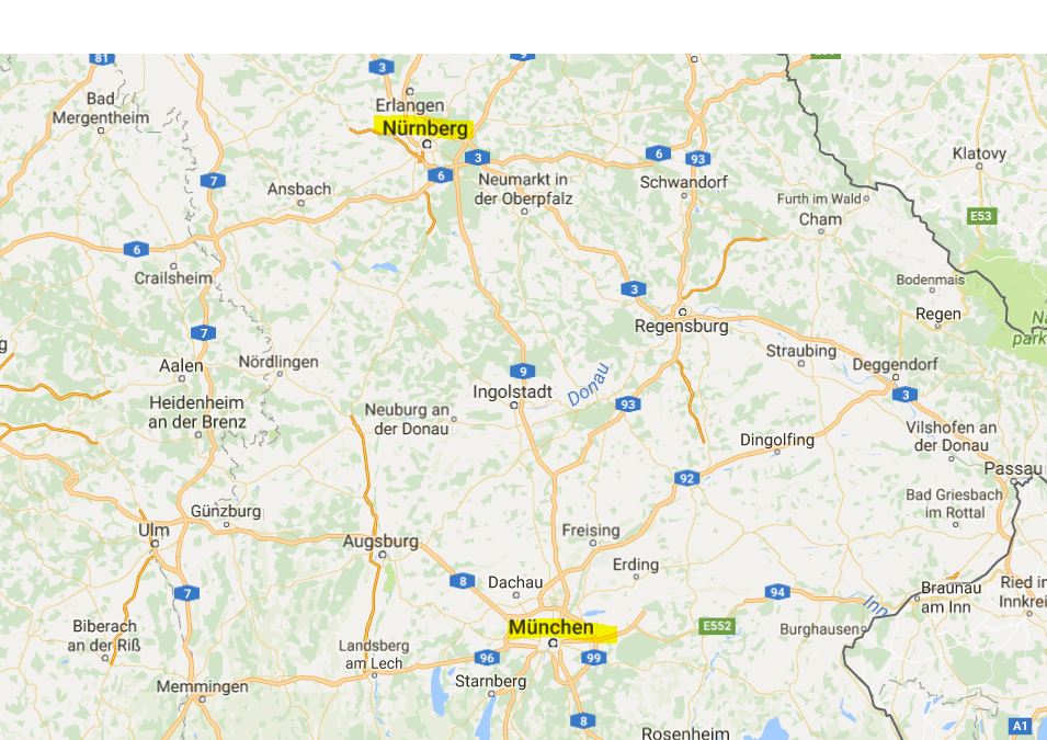 Zwischen den bayrischen Städten Nürnberg und München wird auf der A9 autonomes Fahren praktiziert